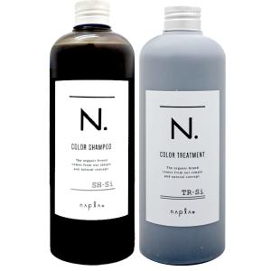 [セット]ナプラ N. エヌドット カラーシャンプー Si(シルバー)320ml+カラートリートメントSi(シルバー)300g[N. COLOR SHAMPOO N. Si][送料無料]