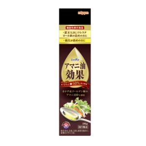 日本製粉 ニップン アマニ油効果 186g[機能性表示食品][アマニ油オイル効果][食用オイル/亜麻仁油][SBT]｜osharecafe