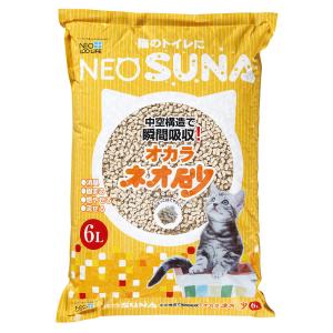 コーチョー ネオ砂 オカラ 6L[happiest][送料無料]｜osharecafe