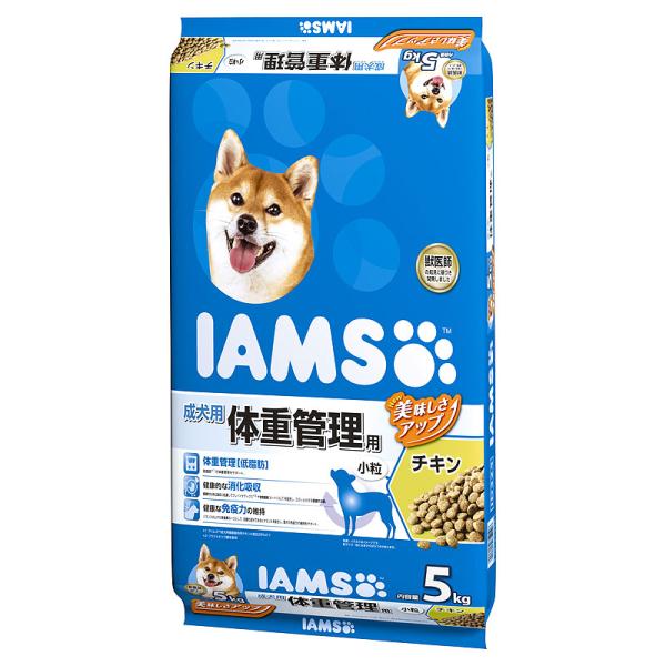 アイムス 成犬用 体重管理用 チキン 小粒 5kg[happiest][送料無料]