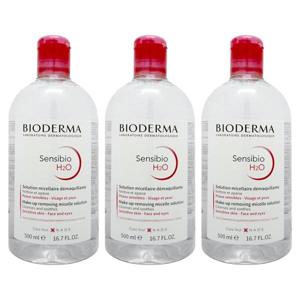 [並行輸入品][3本セット]ビオデルマ サンシビオ(クリアリン) H2O(エイチツーオー)D 500...