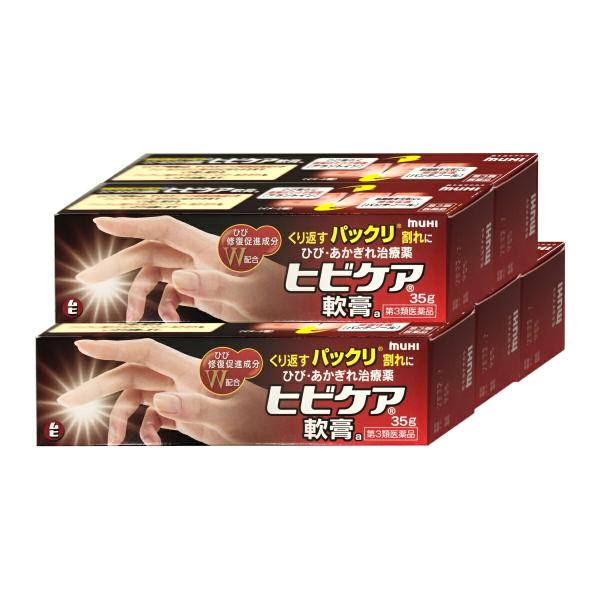 [第3類医薬品][セット]ヒビケア軟膏 35g×5個[株式会社池田模範堂][送料無料][BD]