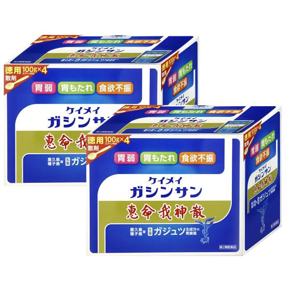 [第2類医薬品][セット] 恵命我神散 400g×2個 [株式会社恵命堂][送料無料]
