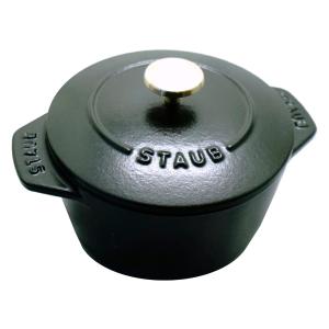 ストウブ Staub ラ ココット デ ゴハン S 40509-653 ブラック[ホーロー鍋/調理器具/ストーブ] [シリアルNo付国内正規品/国内生涯保証書付][送料無料]