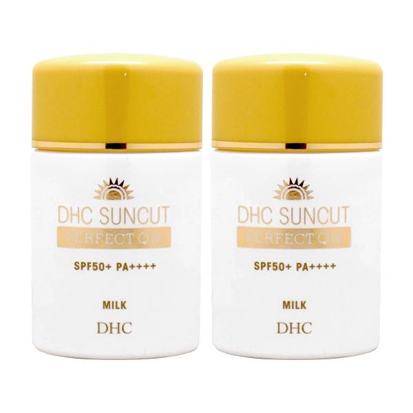 [2個セット]DHC サンカットQ10 パーフェクトミルク 50ml[日焼け止め乳液 ]SPF50+...