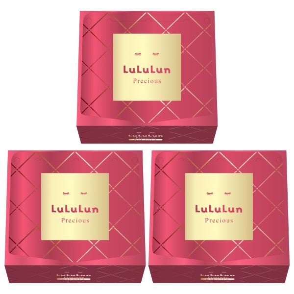 [3個セット]ルルルン プレシャスレッド(モイスト)4FB 32枚×3[LuLuLun パック フェ...