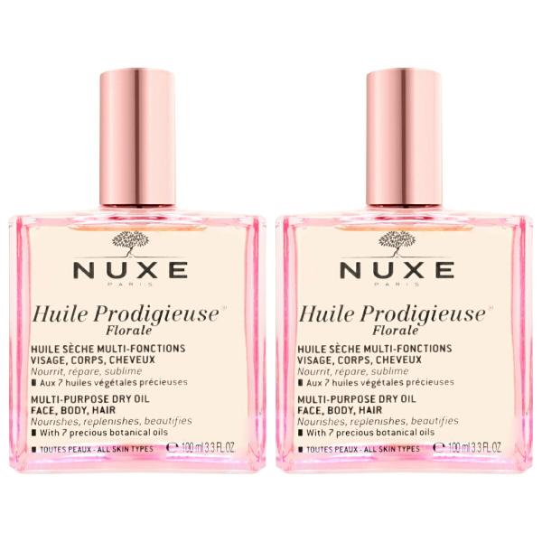 [並行輸入品][2個セット]ニュクス プロディジューフローラルオイル 100ml×2個[ボディオイル...