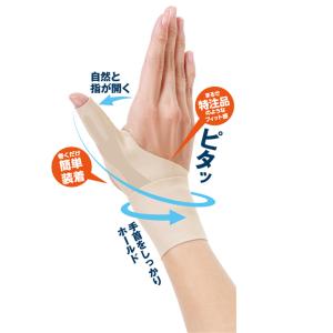 山田式 手首らくらくサポーター ブラック Sサイズ ( 1枚入 )/ : 爽快