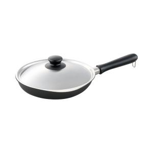 柳宗理 マグマプレート 鉄フライパン 25cm 蓋付[IH対応/日本製/SORI YANAGI ][送料無料]