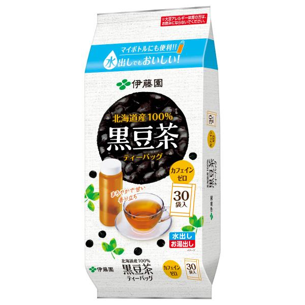 伊藤園 北海道産100%黒豆茶 ティーバッグ 30袋[マイボトルに最適 500ml用 ティーバッグタ...