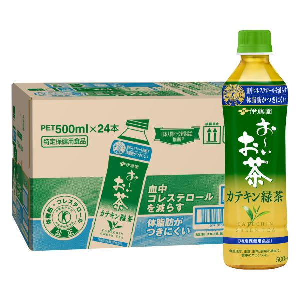 伊藤園 お〜いお茶カテキン緑茶 500ml×24本入り[特定保健用食品][おーいお茶/Oi Ocha...