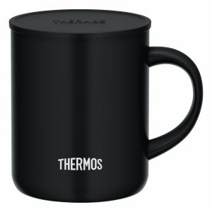 THERMOS サーモス 真空断熱マグカップ 350ml JDG-352C SMB スモークブラック[蓋付きマグカップ][送料無料]