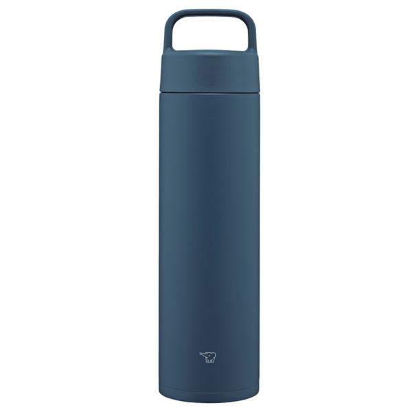 象印 SM-RS65-AD ステンレスマグ ネイビー 650ml[シームレスせん 水筒 ハンドルつき...