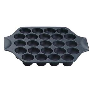 岩鋳 24017 玉子焼(木柄付)[南部鉄器 IH対応 卵焼き器][送料無料