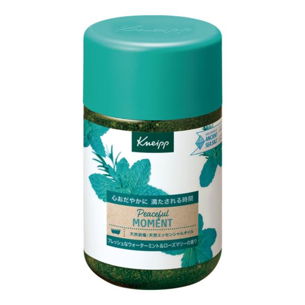 クナイプ バスソルト ピースフルモーメント ウォーターミント＆ローズマリーの香り 850g[入浴剤]...