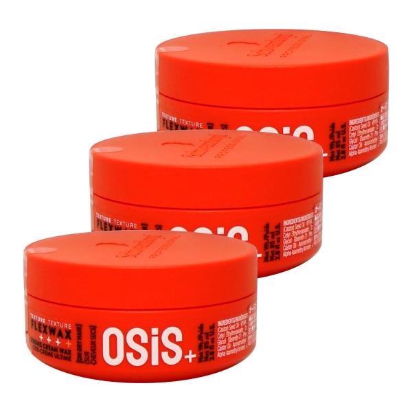 [セット]シュワルツコフ オージス フレックスワックス 80g×3個 ホールドクリームワックス[Sc...