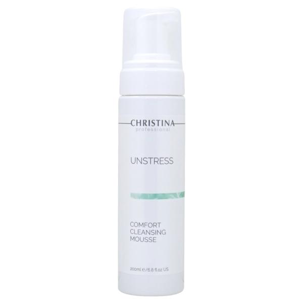 CHRISTINA クリスティーナ アンストレス コンフォートクレンジングムース 200ml[メイク...