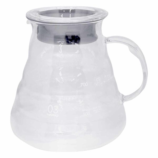 HARIO XGSR-80-TB V60グラスサーバー800 クリア[コーヒーサーバー 耐熱ガラス]...