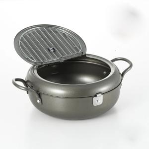 ヨシカワ SJ2135 天壱 フタ付天ぷら鍋 22cm[ガス火・IH対応][送料無料]｜おしゃれcafe