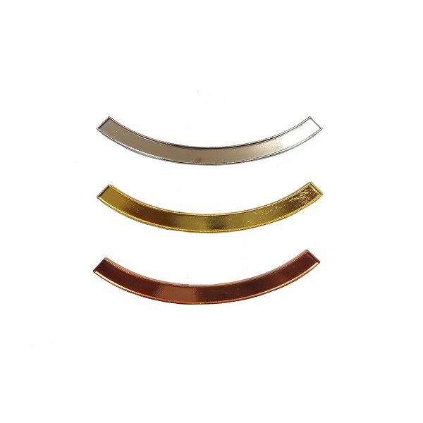 ハンドメイド素材 ペンダントフレーム アーチ 曲線 弓 型 エポキシ樹脂粘土 UVレジン 手芸 手作...