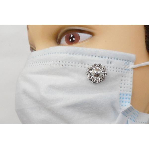 SHAREKI マスクピアス 可愛いマスクアクセサリー パールセッティングマシーンで１秒装着・10円...