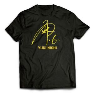 阪神タイガースサインデザインTシャツ 西 勇輝【サインデザインシリーズ】 球団公認、プロ野球・野球｜osharenet11