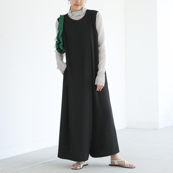 オールインワン レディース ドレス サロペット ワイドパンツ アシンメトリー アシメ オケージョン ...