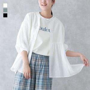 ブラウス 長袖 レディース 春 夏 シャツ 羽織...の商品画像