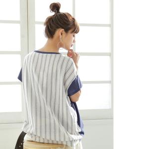 レディース 春夏 トップス Tシャツ シャツ ...の詳細画像3