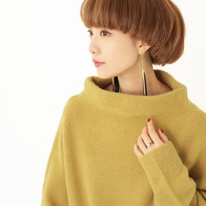 ニット レディース 秋冬 トップス 長袖 ドルマン ハイネック ボトルネック  『ボトルネックドルマンニット』※返品交換不可※【メール便不可】