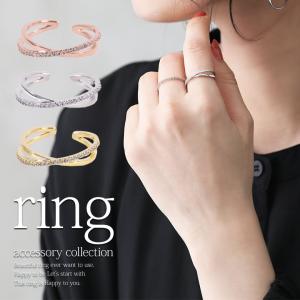 リング レディース アクセサリー 指輪 フリーサイズ