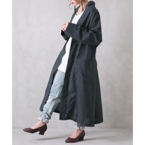 ロング ジャケット レディース ライトアウター スプリングコート