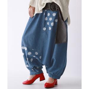 サルエル デニム レディース ボトムス パンツ ジーンズ