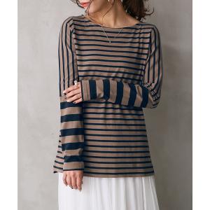 太ボーダーロンt レディースの商品一覧 通販 Yahoo ショッピング