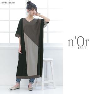ワンピース 半袖 レディース 春 夏 40代 ...の詳細画像2