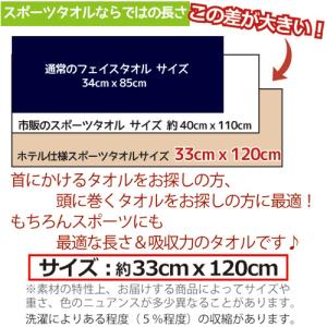 ホテル フェイスタオル 厚手 2枚セット ロン...の詳細画像5