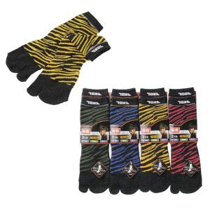 寅壱 股付ソックス（虎柄） 8足セット｜お仕事市場.com ヤフー店