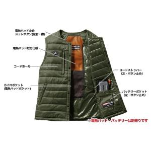 BURTLE ダウンベスト S〜XL サーモク...の詳細画像1