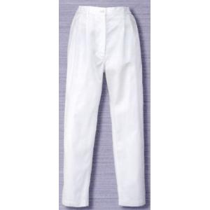 レディース脇ゴム白衣ズボン　S〜6Lサイズ