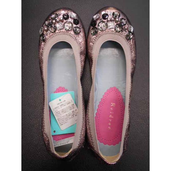 77レイドロークバレエシューズ　グレー