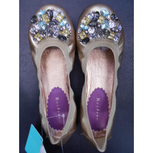 82レイドロークバレエシューズ　ゴールド