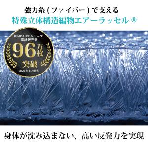 高反発マット シングル 体圧分散 洗える ファ...の詳細画像1