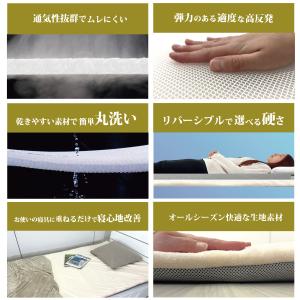 硬さが選べる 2層構造 マットレス 高反発 グ...の詳細画像4