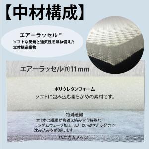 高反発 厚め シングル用 エアーラッセル敷布団...の詳細画像1