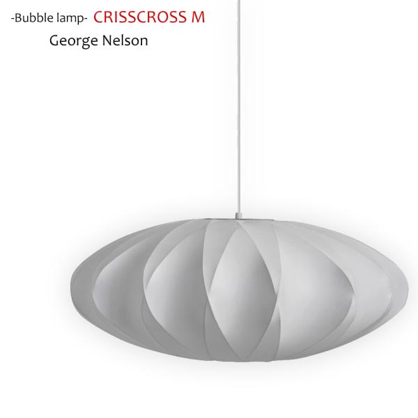 バブルランプ saucer crisscross Lamp M ジョージネルソン ペンダントライト ...