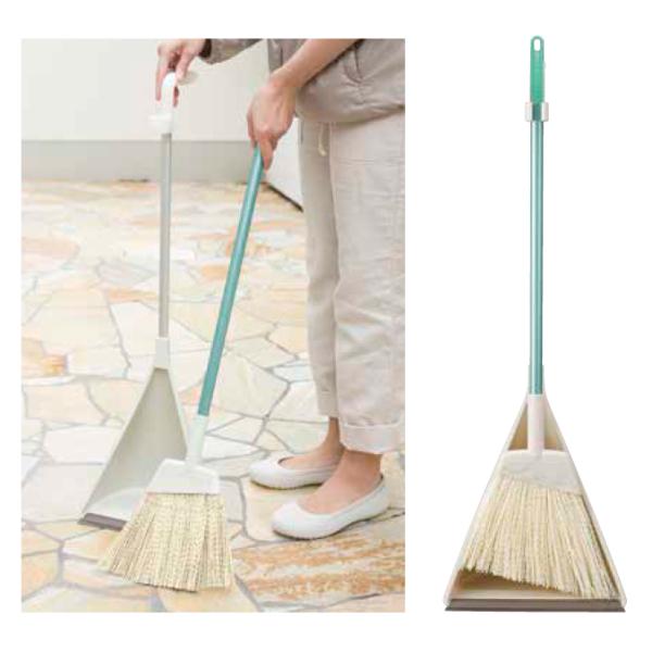 ほうき チリトリ セット 箒 ちりとり おしゃれ コンパクト収納 BR705-000U-MB ダスト...