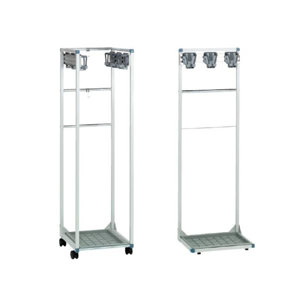 コアラコンパクトハンガー 3本掛／6本掛 小型常設／省スペース収納タイプ CE-492-013-0／...