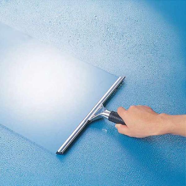 窓そうじ用水切り ステンプロワイパー 40cm テラモト CL-509-140-0 ガラス 清掃 ス...