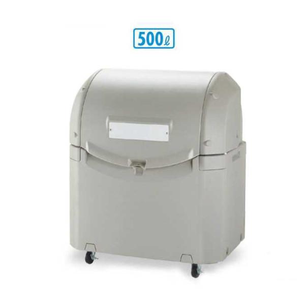 蓋軽量 ワイドペールST ５００キャスター付 500L リッチェル DS-259-050-0 集積場...