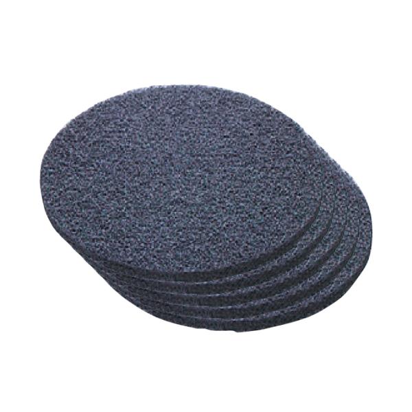 ポリシャー用 洗浄機用パッド フロアパッド B（完全剥離用） 5枚入り 9インチ 13インチ 15イ...